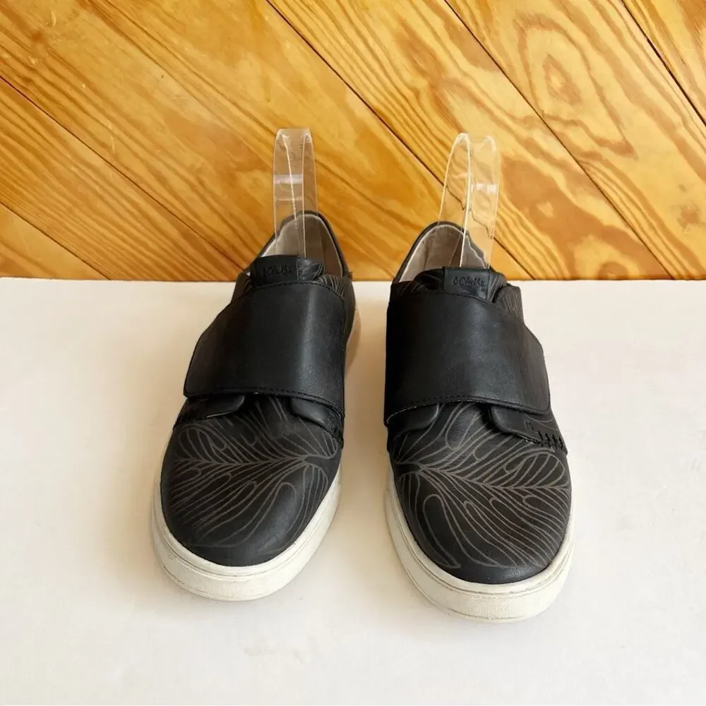 OluKai Pehuea Loupili Sneakers Leather Black